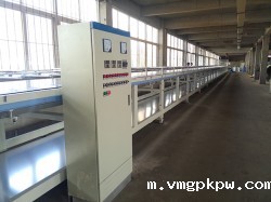 烟台70米钢带机设备安装现场